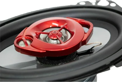 Miniatura 6 de Soundxtreme ST-460 4 x 6 pulgadas, 3 vías, 440 vatios, manejo de potencia máxima, altavoces coaxiales de audio para automóvil, clasificación CEA