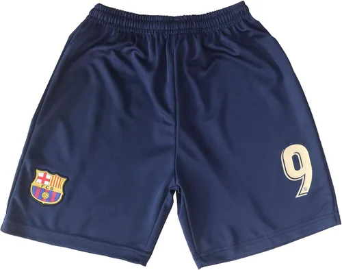 Miniatura 5 de CEKFAX 20222023 Barca Home #9 Robert Lewandowski Football Soccer Kids Jersey Shorts Socks Set Juvenil Tallas