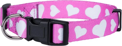 Miniatura 35 de Native Pup Collar de Perro con Bandera Americana - Rojo, Blanco y Azul - Collares Patrióticos para el 4 de Julio, EE.UU. - Ajustable para Perros