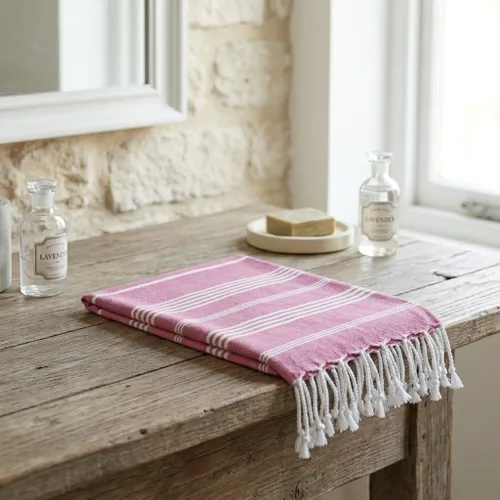 Miniatura 2 de EPHESUS TOWELS - Juego de 2 toallas de mano de 18 x 30 pulgadas, toalla de mano turca decorativa para baño, cocina, invitados, rostro, cabello, té