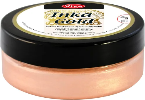 Miniatura 22 de Viva Decor Inka Gold Gilding Wax 2.3 oz (Oro) - Pasta de Pulido Metálica a Base de Cera de Fácil Aplicación. Brillo Metálico de Secado Rápido, Dorado
