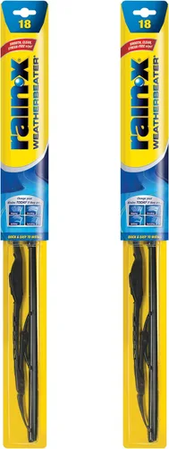 Miniatura 29 de Rain-X 820145 WeatherBeater - Escobillas limpiaparabrisas de 26" y 18" (Paquete de 2), escobillas limpiaparabrisas automotrices de repuesto que