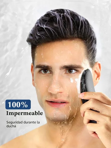 Miniatura 8 de COSLUS Cepillo de limpieza facial de silicona JMY05: Cepillo de lavado facial portátil impermeable recargable, 4 modos de limpieza, exfoliante