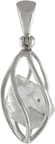 Miniatura 3 de Starborn Colgante de cristal natural en plata de ley