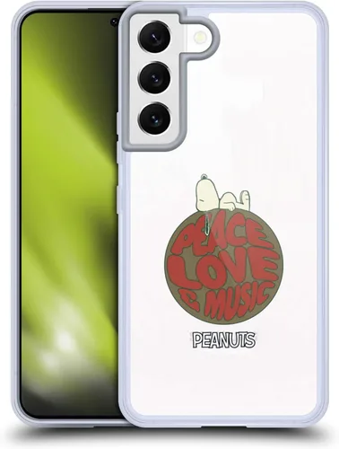 Miniatura 288 de Head Case Designs Funda de gel Woodstock 50th con licencia oficial de Peanuts Snoopy Guitar 1969 [protección de grado militar] compatible