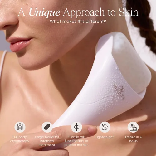 Miniatura 4 de The Ice Roller de Project E Beauty Tratamiento de crioterapia Masaje facial Reduce la hinchazón debajo de los ojos, ojeras Dolor muscular