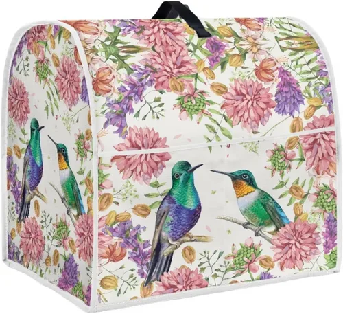 Miniatura 28 de Funda para batidora de pie de libélula bohemia compatible con mezclador de cocina de 4.5 a 5 cuartos de galón, a prueba de polvo, cubierta