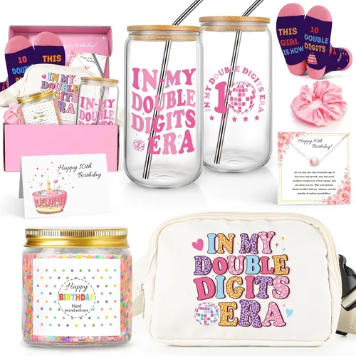 Miniatura 21 de Frerdui Regalos de cumpleaños para niñas de 9 años, bonitos regalos para niñas de 9 años, cesta de regalo para niñas de 9ª hija, hermana, sobrina