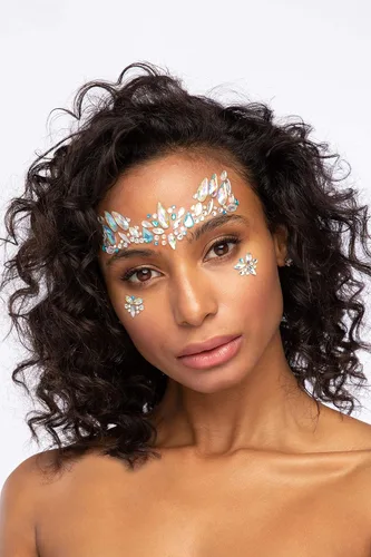 Miniatura 4 de Joyas faciales por Moon Glitter – Gemas para el cuerpo de la cara, calcomanías de cristal para maquillaje de ojos, joyas temporales para tatuajes