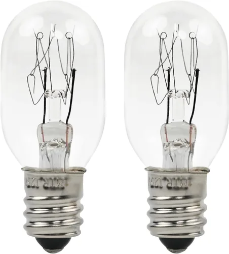 Paquete de 2 bombillas WE4M305 para secadora GE Kenmore Whirlpool Samsung Maytag Secadora de ropa Tambor Led Lámpara 120V 15W Sustituye WE05X20431