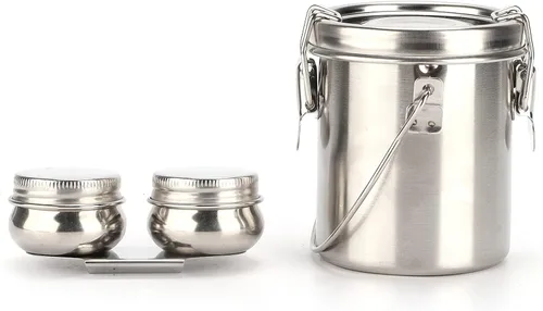 Miniatura 9 de Lavadora de pinceles, limpiador de pinceles de acero inoxidable con contenedor de doble gota, soporte para pinceles de pintura, limpiador