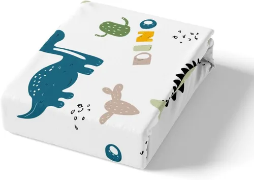 Miniatura 5 de Lindo juego de ropa de cama con dinosaurios, juego de funda de edredón con dibujos animados de cactus, funda de edredón decorativa, funda de edredón