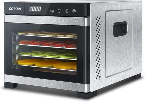 Miniatura 4 de Cosori Accesorios para deshidratador de alimentos, solo para 6 bandejas CP267-FD, sin BPA, C267-2ST, hojas de acero inoxidable, paquete de 2