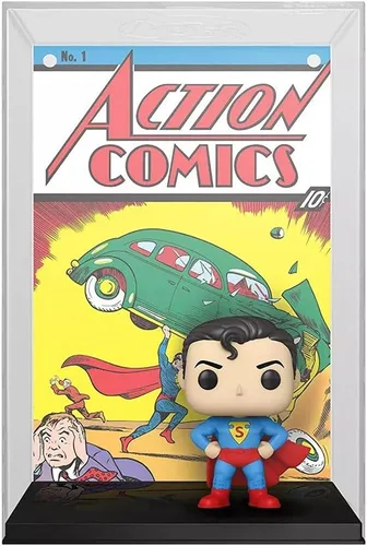 Miniatura 3 de Funko ¡Pop! Portada del cómic de vinilo: DC - Superman Action Comic