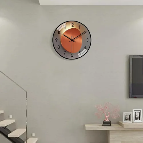 Miniatura 2 de Wall Clock, 8 Inch Silent Non Ticking Modern Wall Clock, Clear and Easy to Read for Living Room Meeting Rooms Bedroom Kitchen Office Decor