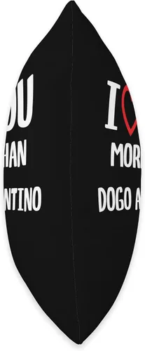 Miniatura 2 de I heart You More than Dogo Argentino Thanksgiving I Love You More Than Dogo Argentino Shirt Women Christmas Throw Pillow, 16x16, Multicolor