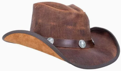 Miniatura 4 de American Hat Makers Cyclone Western - Sombrero vaquero de piel para hombres y mujeres de Double G