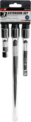 Miniatura 2 de Performance Tool W32140 - Juego de extensión de 1/2 pulgada, 3 piezas, color negro