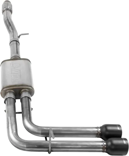 Miniatura 2 de Flowmaster 717787 Kit de escape FlowFX Cat-Back de 2.5 pulgadas en acero inoxidable con puntas negras de cerámica de 4 pulgadas compatible con Chevy