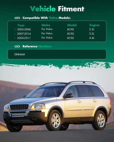 Miniatura 5 de SCITOO Conjunto eléctrico de la bomba de combustible para 2005-2006 para Volvo XC90 2.5L, 2007-2014 para XC90 3.2L, 2005-2011 para Volvo XC90 4.4L