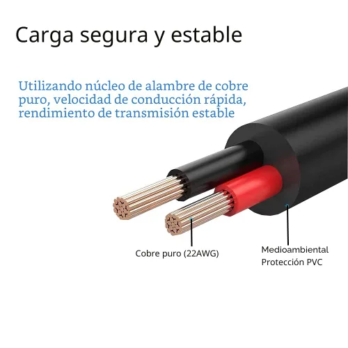 Miniatura 9 de LIANSUM - Cable de alimentación USB a DC 5V, cable de carga con enchufe Jack DC 5.5x2.1mm universal y 10 puntas de conector Micro USB, Type-C, Mini