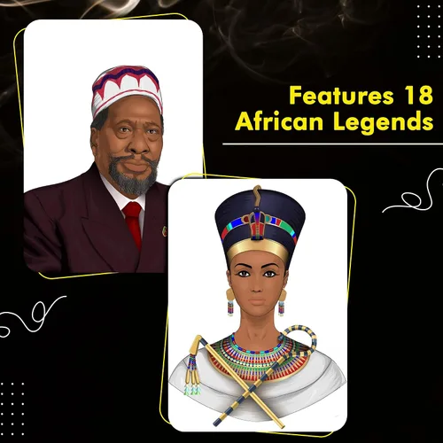 Miniatura 6 de Kulture Games African Legends - Juego de cartas de historia negra inspiradora para adultos y familia