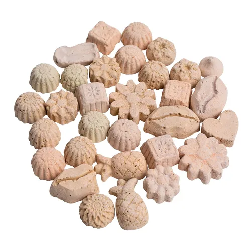HITT Caja de dulces de mezcla de arcilla comestible de primera calidad, trozos de arcilla surtidos en forma de caramelo para comer, antojos de PICA