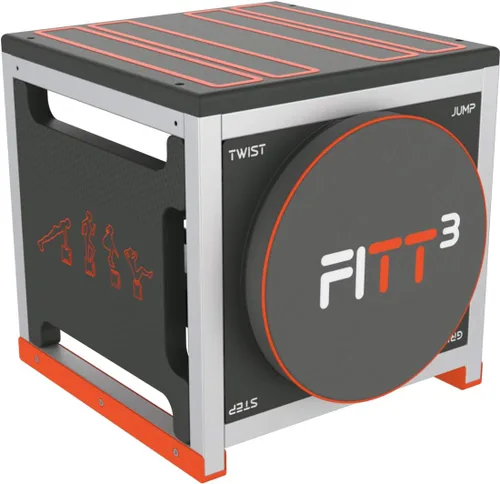 New Image FITT Cube entrenamiento corporal total, máquina de entrenamiento de intervalos de alta intensidad, color de acento varía