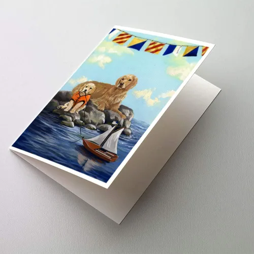 Miniatura 286 de Caroline's Treasures PPP3013GCA7P - Tarjetas de felicitación y sobres para mascotas de Basset Hound Teacher, paquete de 8 tarjetas en blanco