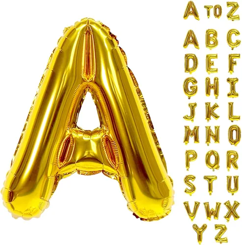 Miniatura 13 de Biapian Globos dorados de 40 pulgadas, 4 piezas de decoraciones de graduación, pancarta grande de graduación dorada, globos de aluminio para fiesta
