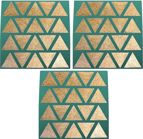 Juego de 3 – Deshidratador Triángulo Chip Mold Shape Silicone Sheet Mat para Excalibur deshidratar 14" x 14" Tortilla Cracker Cookie Drying Bright