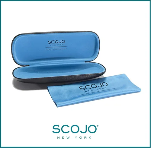 Miniatura 8 de Scojo New York Gels - Gafas de lectura rectangulares delgadas, hechas a mano, resistentes a los arañazos, para mujeres y hombres