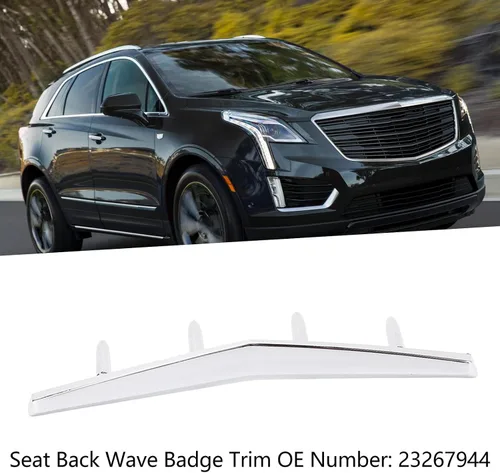 Miniatura 4 de Emblema de respaldo de asiento 23267944 Interior Crest Shape Badge Trim para ATS XTS CT6