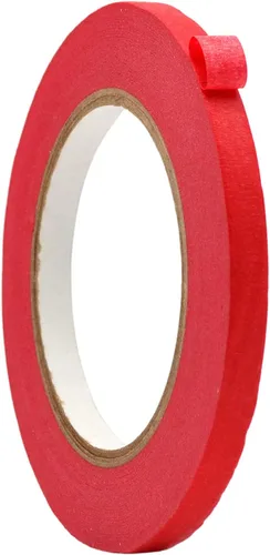 Miniatura 43 de WOD MTC5 Cinta de Enmascarar de Color, Negro, 1 pulgada x 60 yardas. Cinta Colorida para Maestros y Pintores para Arte y Manualidades Divertidas