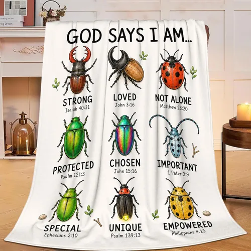 Miniatura 10 de Manta de mariposa colorida de forro polar, súper suave, acogedora y cálida, manta de felpa, regalos para niños y mujeres, 40 x 50 pulgadas