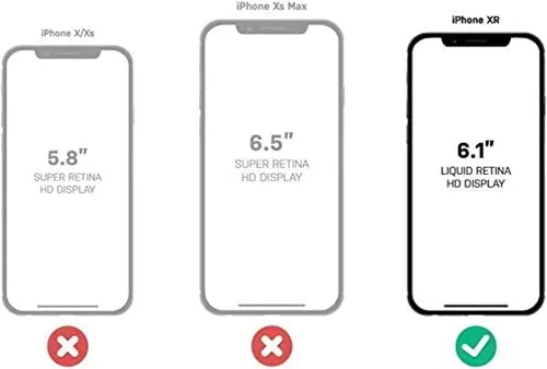 Miniatura 2 de OtterBox Defender Series - Funda de repuesto para iPhone XR (solamente), embalaje no minorista, color negro