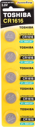 Miniatura 9 de Toshiba Batería CR1616 3V Litio Moneda Celda (10 Baterías)
