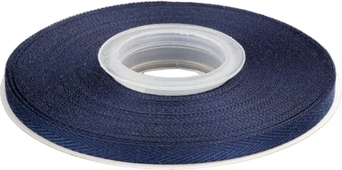 Miniatura 14 de Cinta de sarga de espiga con mango suave, ideal para envolver regalos, costura artesanal, 1/4 pulgadas x 25 yardas, color azul antiguo
