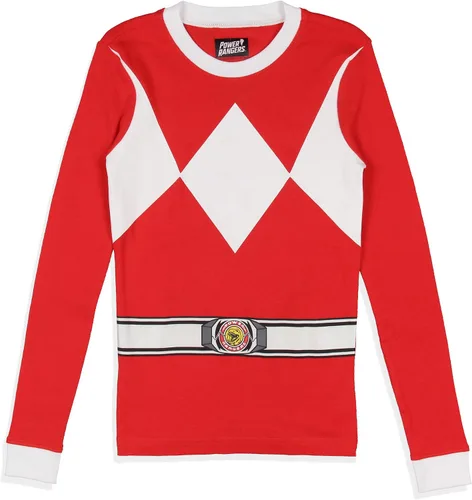 Miniatura 3 de INTIMO Power Rangers - Conjunto de pijama para niño, diseño clásico de Red Ranger