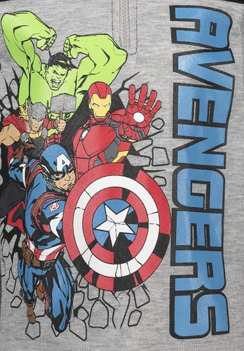 Miniatura 3 de Marvel Avengers - Sudadera con capucha y medio cierre
