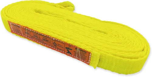 Miniatura 25 de Correa de 1 capa de 1" x 4 pies para elevación 2 paquetes Correas de amarre resistentes para aparejo, movimiento, remolque y elevación KODIAK STRAPS