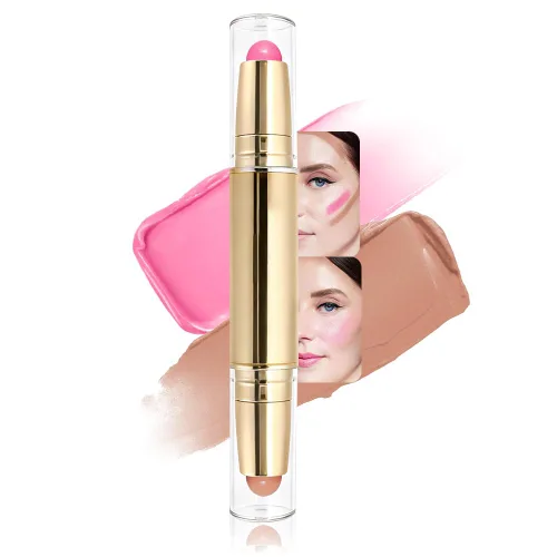 Miniatura 15 de evpct 2En1 Crema Barra de Contorno y Corrector para Maquillaje Facial Kit de Crema para Principiantes Crema de Contorno y Barra de Iluminación Barra