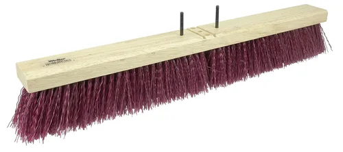 Miniatura 8 de Weiler 44604 Pro-Flex - Bloque de 24 pulgadas, relleno mediano de polipropileno granate, barrido