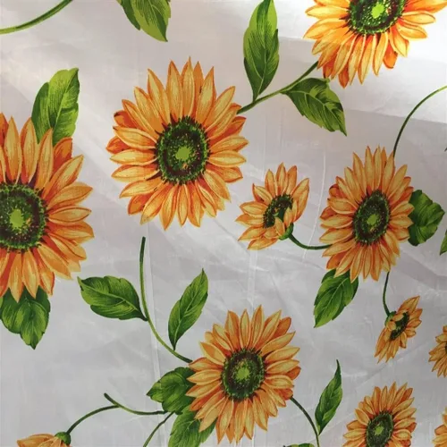 Miniatura 2 de Tela de polialgodón con estampado floral de margaritas, vendida por el patio, 59 pulgadas