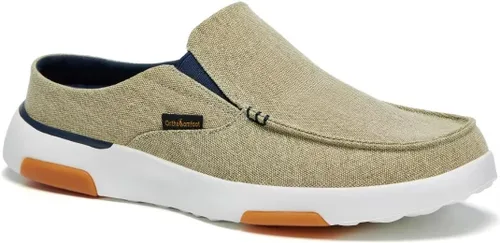 Miniatura 11 de OrthoComfoot Mocasines ortopédicos sin cordones para hombre zapatos para caminar con soporte del arco: pantuflas casuales para fascitis plantar