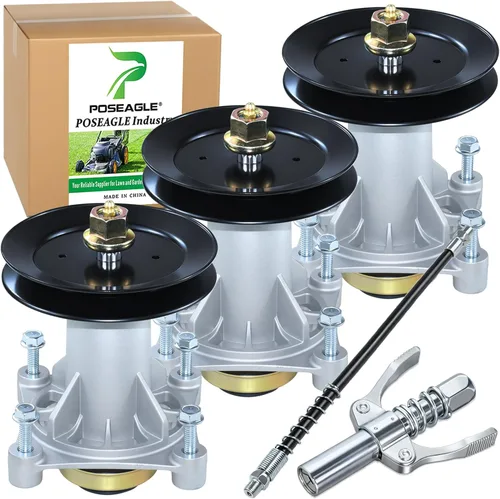 Miniatura 28 de Kit de montaje de husillo 587819701 preengrasado con polea 532199789 que reemplaza Craftsman 587819701 Mandril Assembly Craftsman 42 187292 187281 1