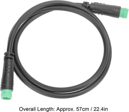 Miniatura 2 de Alomejor Cable de extensión de exhibición de bicicleta eléctrica impermeable para computadora de bicicleta eléctrica 5Pin Cable de extensión