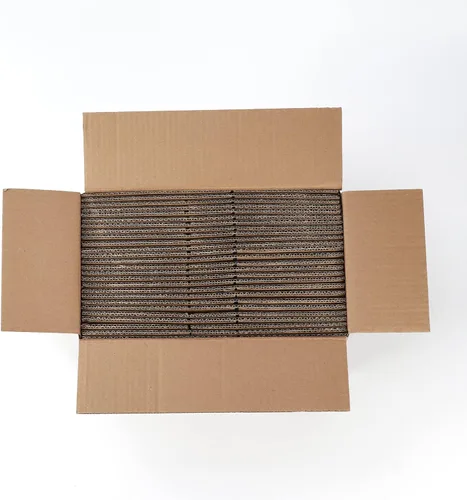 Miniatura 5 de Calenzana Juego de 25 cajas de envío de 9 x 6 x 4, caja de cartón corrugado blanca para embalaje de pequeñas empresas