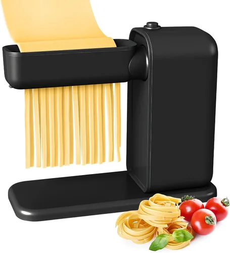 Máquina eléctrica para hacer pasta, máquina para hacer pasta 3 en 1, incluye rodillo de pasta cortador de espaguetis y cortador de fettuccine con