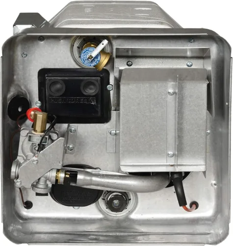 Suburban Advantage - Calentador de agua para tanque RV SW10DE, tanque de acero forrado de porcelana de 10 galones con encendido directo por chispa